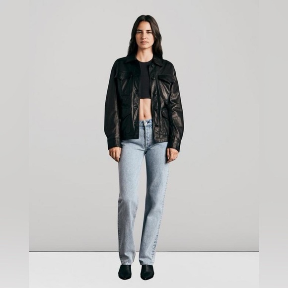 rag & bone Denim - Rag & Bone Piper Low-Rise Straight Jeans Size 31